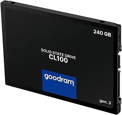 Накопичувач SSD Goodram CL100 Gen.3 2.5" SATAIII 3D TLC 240GB (SSDPR-CL100-240-G3) - фото 3