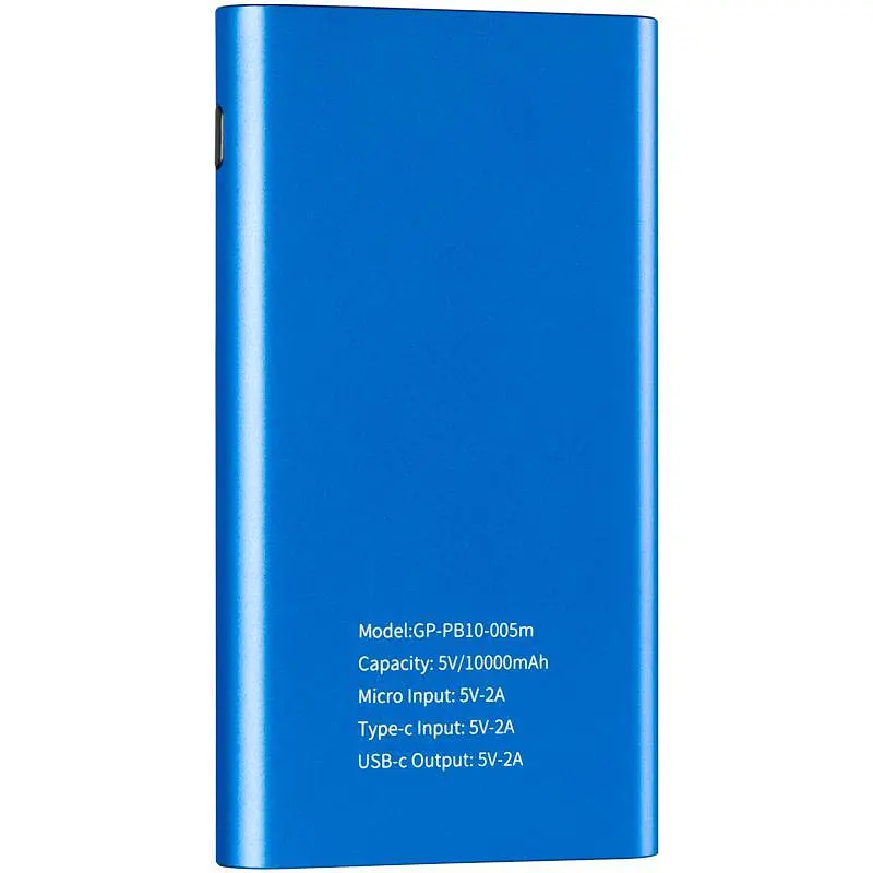 Дополнительная батарея Gelius Pro CoolXiaomini GP-PB10-005 10000mAh 2.1 A Blue - фото 10