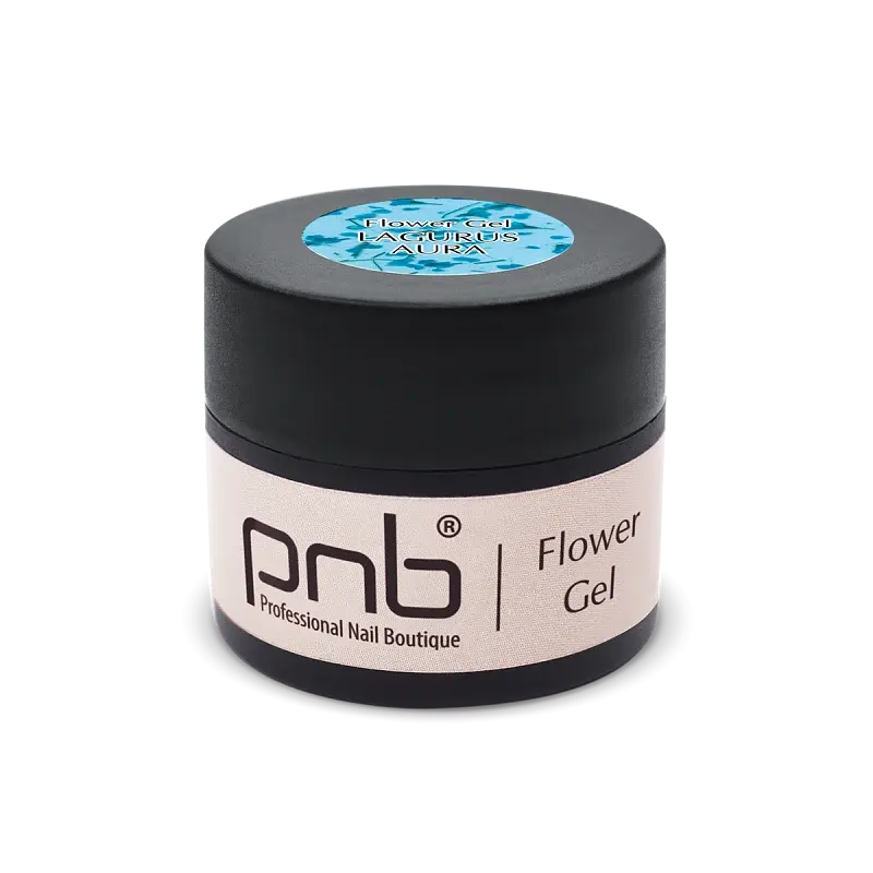 Квітковий гель PNB UV/LED Flower Gel Lagurus Aura 5 мл - фото 2