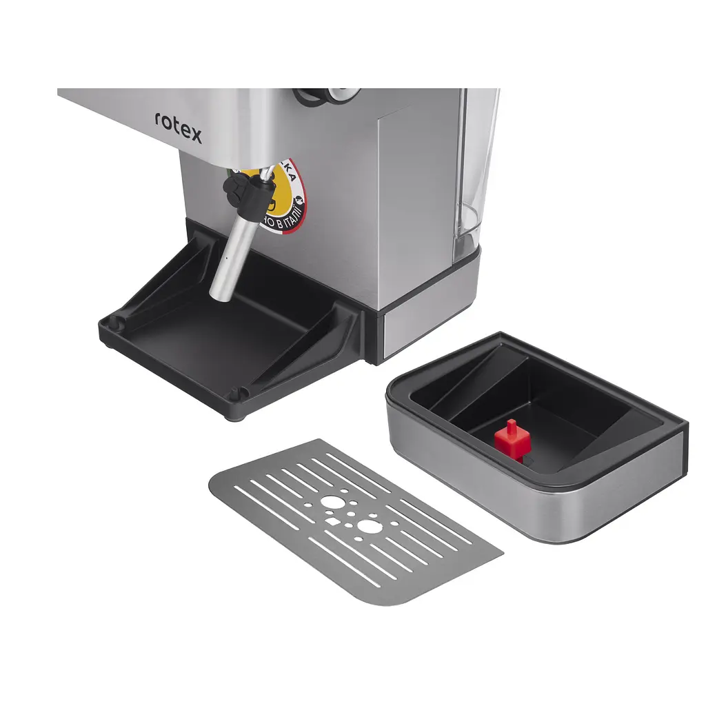 Рожковая кофеварка эспрессо Rotex RCM850-S Power Espresso - фото 3