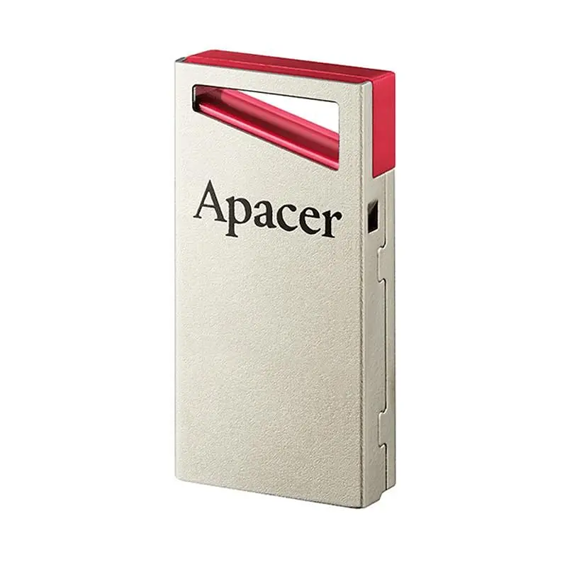 Флеш-накопичувач USB 32GB Apacer AH112 Gold/Red (AP32GAH112R-1) - фото 2