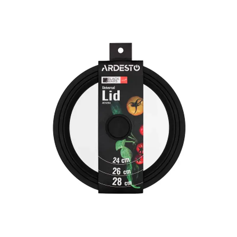Кришка для посуду ARDESTO Black Mars Smart 24/26/28 см (AR2428UL) - фото 2