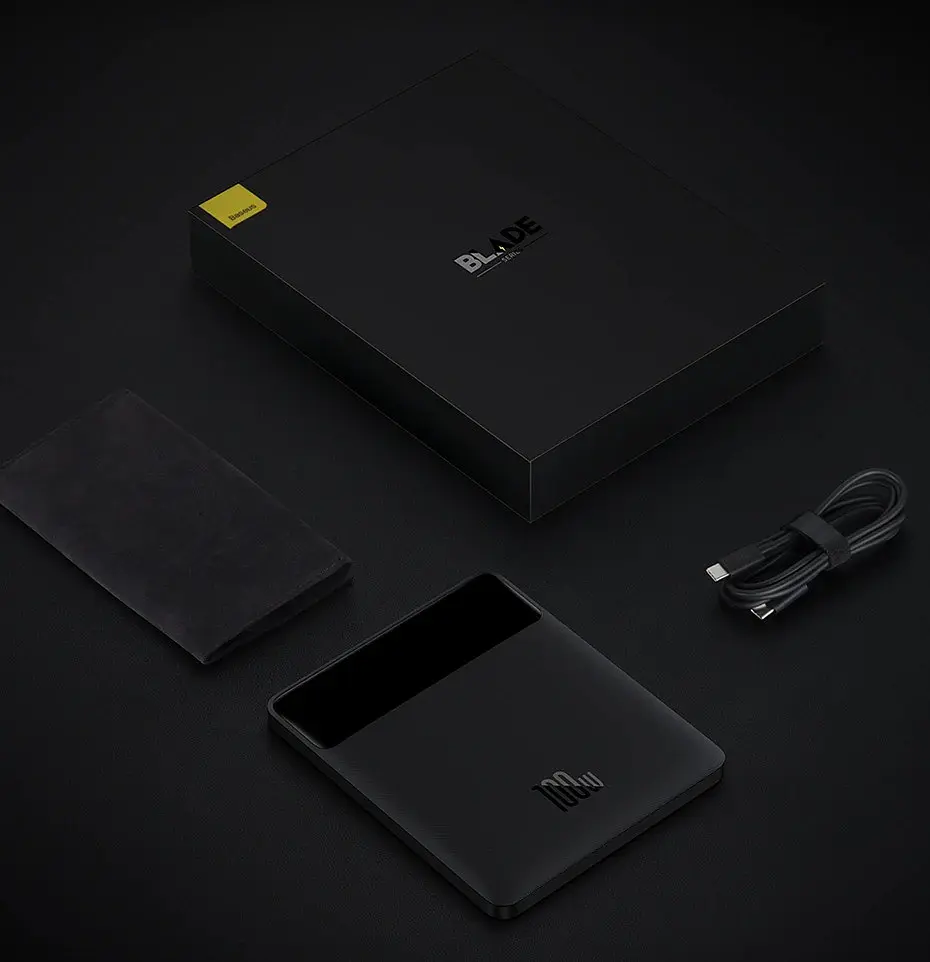 Зарядное устойство Power bank Baseus Blade 100W 20000mAh для ноутбуков - фото 9