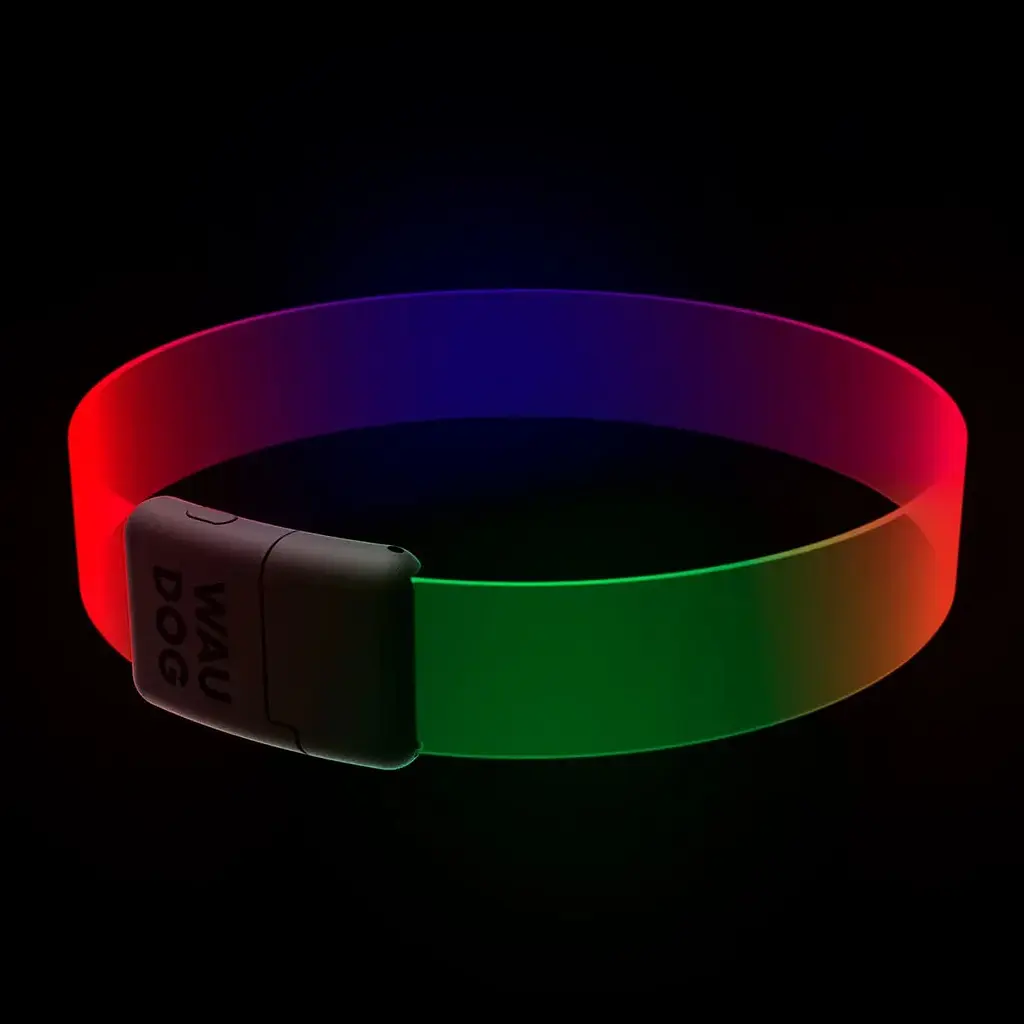 Нашийник для собак  Waudog з  LED підсвічуванням регульований 2.5х60 см - фото 9
