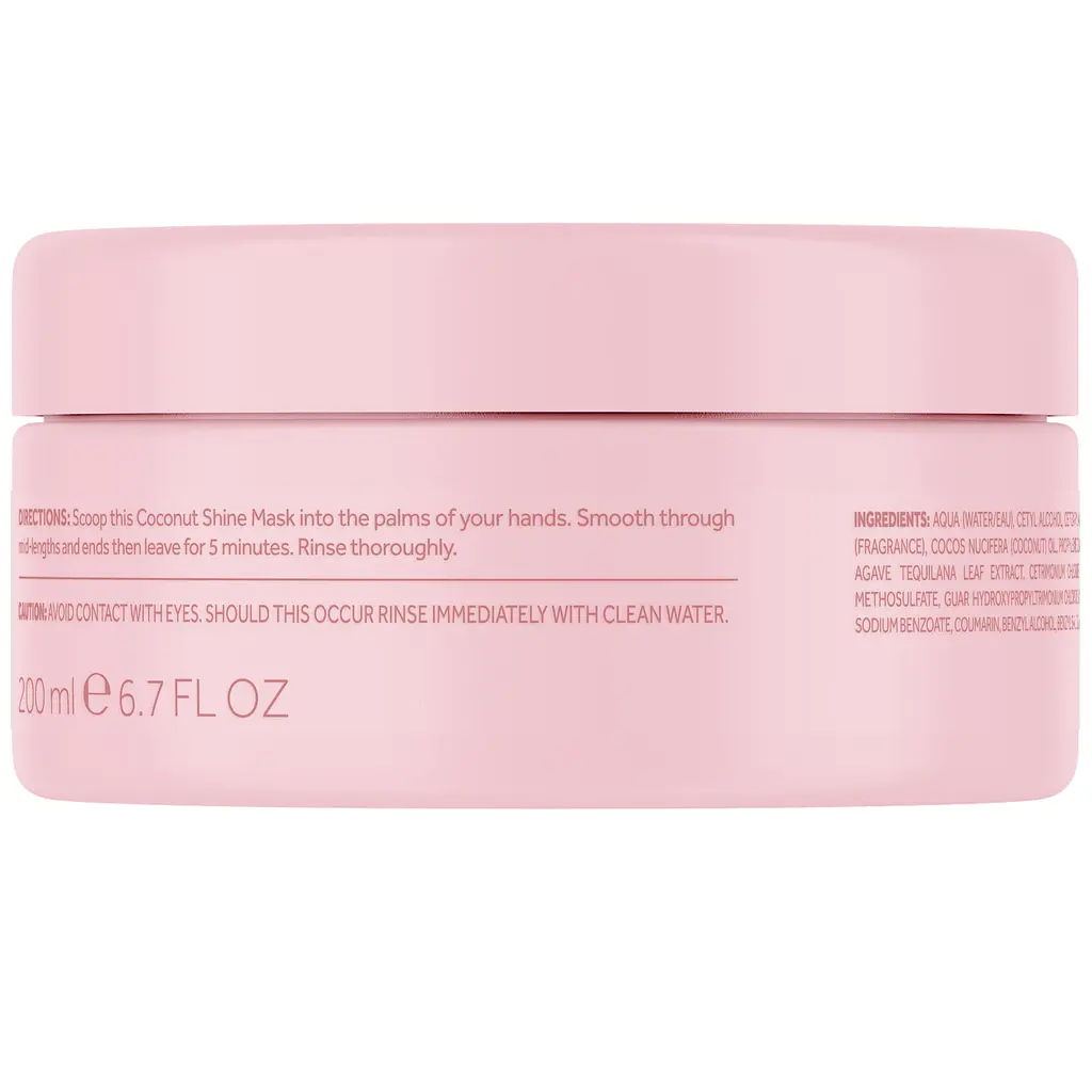 Маска для блиску волосся Lee Stafford Coco Loco Coconut Shine Mask 200 мл - фото 2