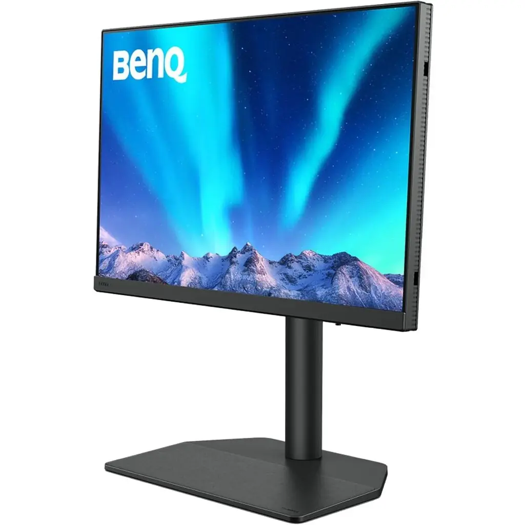 Монитор TFT 24" BenQ SW242Q, 2K QHD, 2560x1600, HDMI, USB-C, MCR, HAS, Pivot, серый (9H.LLVLA.TBE) - фото 6