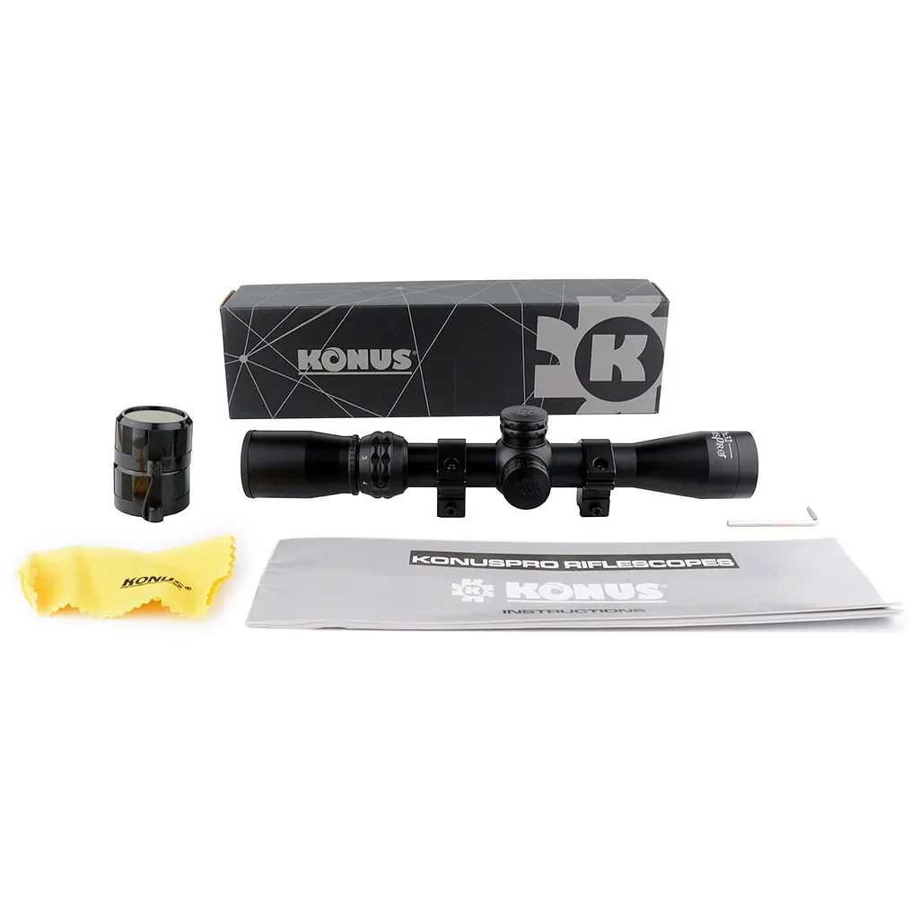 Оптичний приціл KONUS KONUSPRO 2-7x32 30/30 (з кільцями) - фото 4