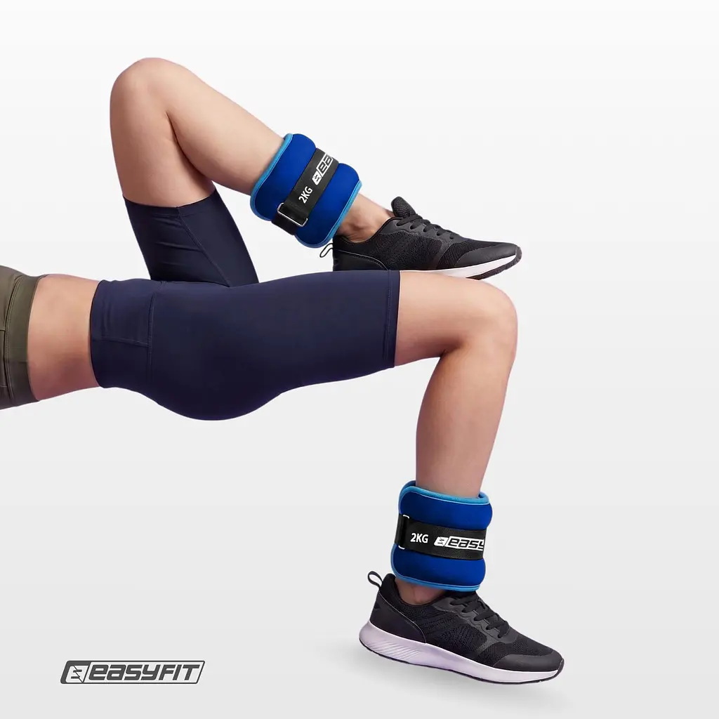 Обтяжувачі EasyFit Comfort 2 кг для ніг та рук з металом (пара) - фото 5