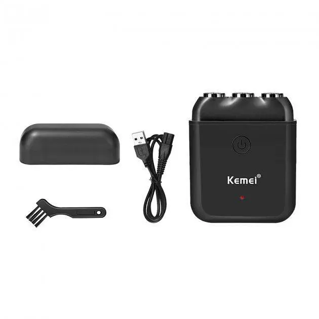 Електробритва Kemei KM-1005 акумуляторна Black (3_01735) - фото 3