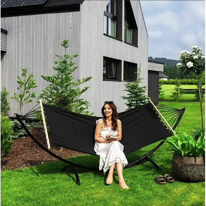 Гамак с каркасом Di Volio Rimini черный - фото 3