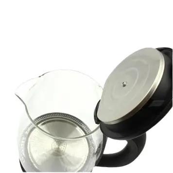 Електрочайник Rainberg RB 902 скляний з LED-підсвічуванням 1,8 л 2200 Вт чорний (RB 902_405) - фото 4