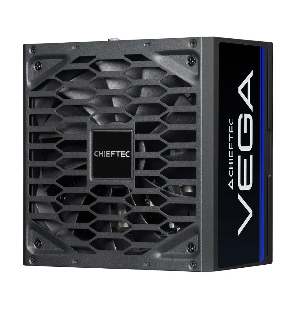 Блок питания Chieftec 750 Вт VEGA, Black, 80+ Gold, 135 мм FDB, 3xMolex/6xSATA/1x16-pin/4x6+2-pin/2x4+4-pin/1x20+4-pin, защита AFC/OPP/OTP/OVP/SCP/SCP/ (PPG-750-S) - фото 2