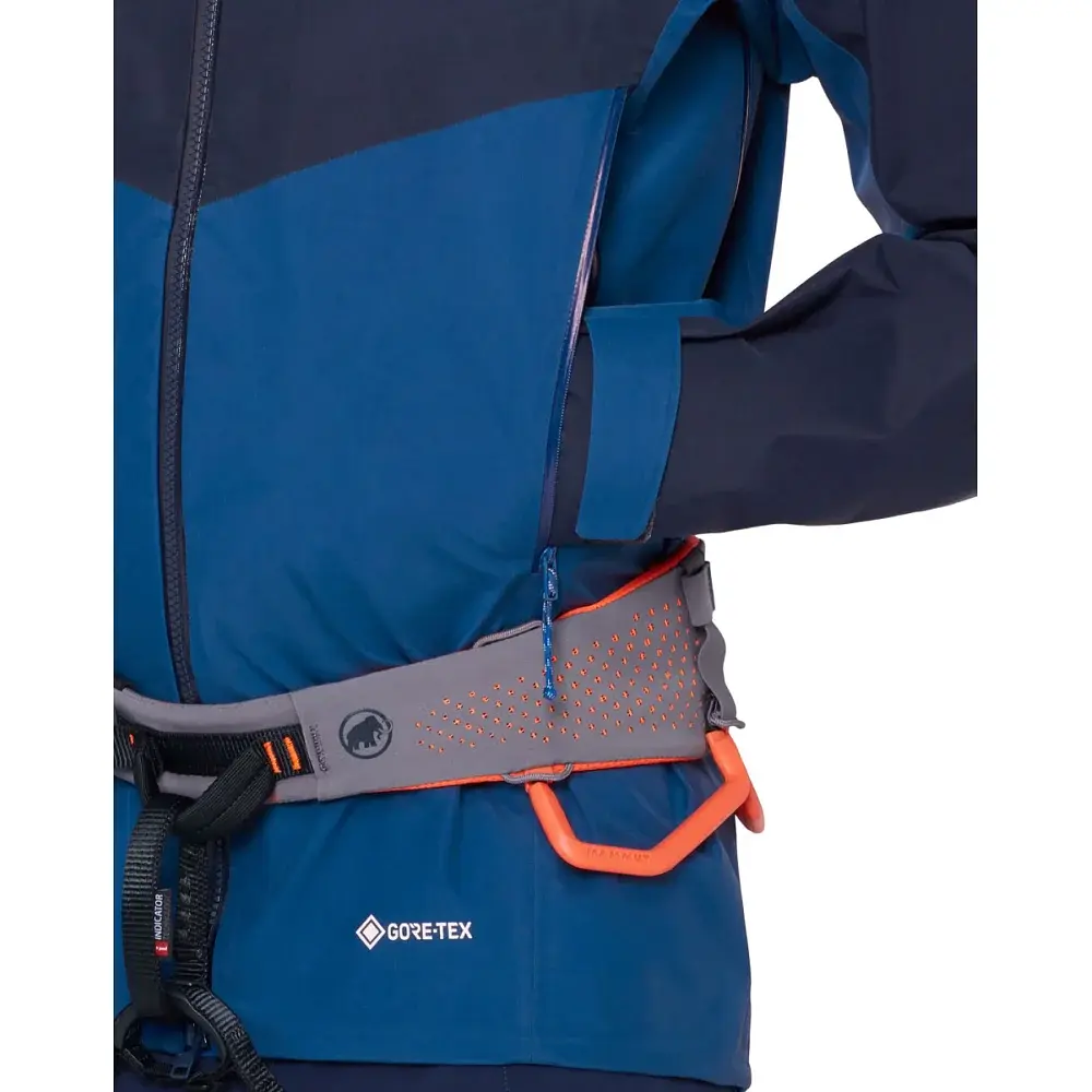 Куртка Mammut Crater IV HS Hooded Jacket M L tschiel-marine - фото 5