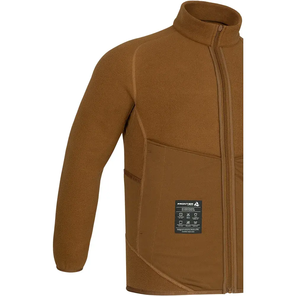 Флісова кофта Frontier CHLORIS S Fleece 200 Men Jacket Hazel - фото 5