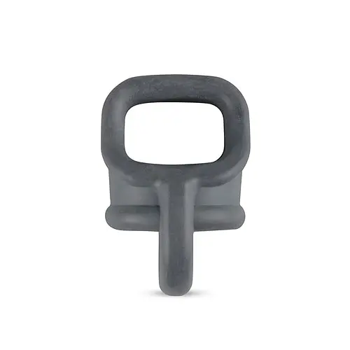 Ерекційне кільце Boners Silicone Ball Splitter, 3.5 см (сірий) - фото 2