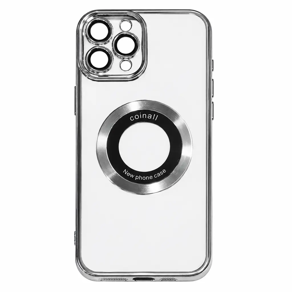 Магнітний чохол XON PhoneCase Magnetic для iPhone 11 Pro (PCMC1111300G 8161) Сірий/Прозорий