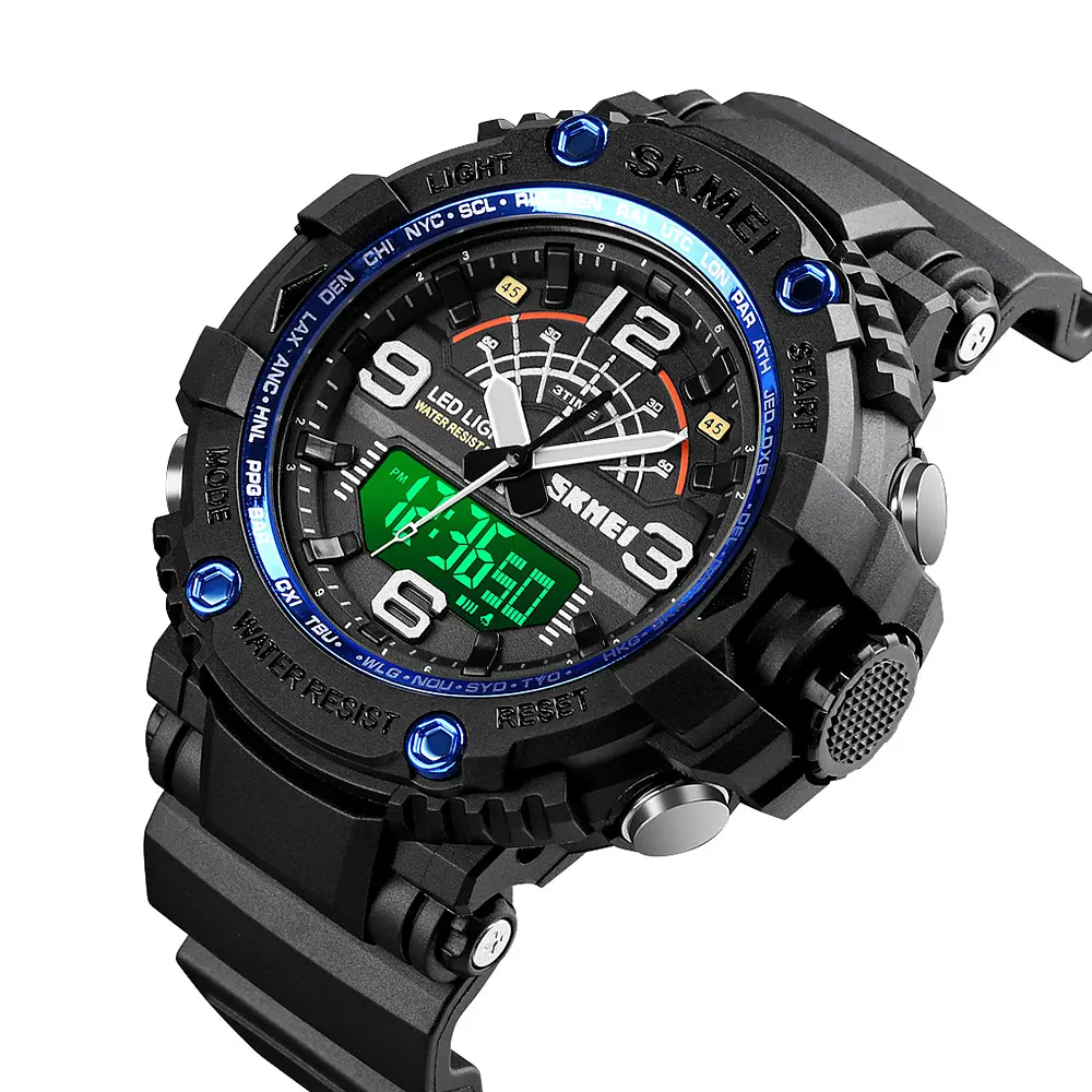Наручные часы мужские 1617BU blue Skmei acs0030679 - фото 3