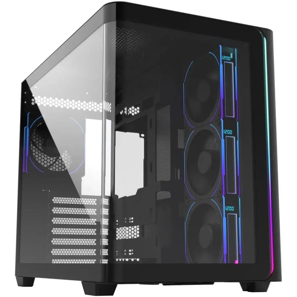 Корпус FSP без БЖ ATX Black (M580-BP)