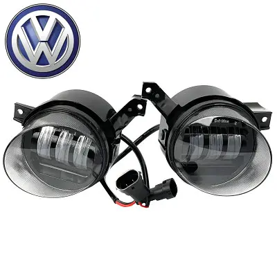 Протитуманні фари LED Volkswagen 45W W/Y (Passat B6 Golf Jetta Tiguan Cady Touareg) - фото 5