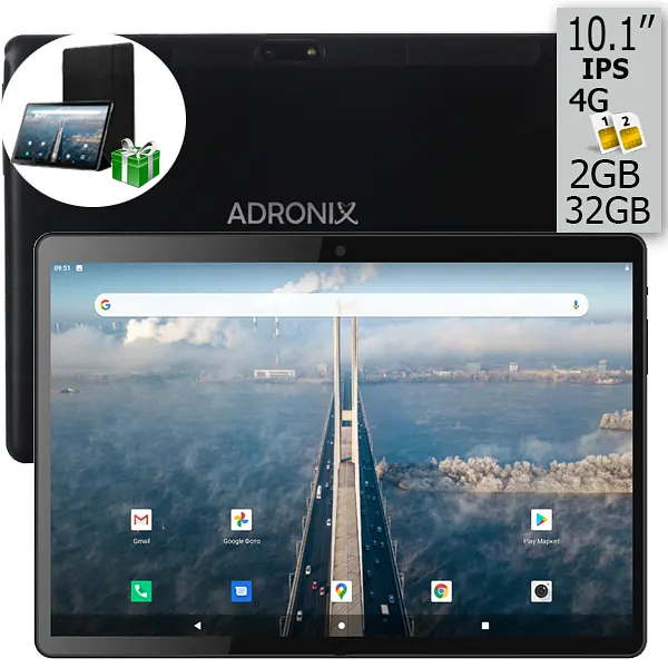 Планшет-телефон Adronix S 232 LTE 2/32 Black - фото 2