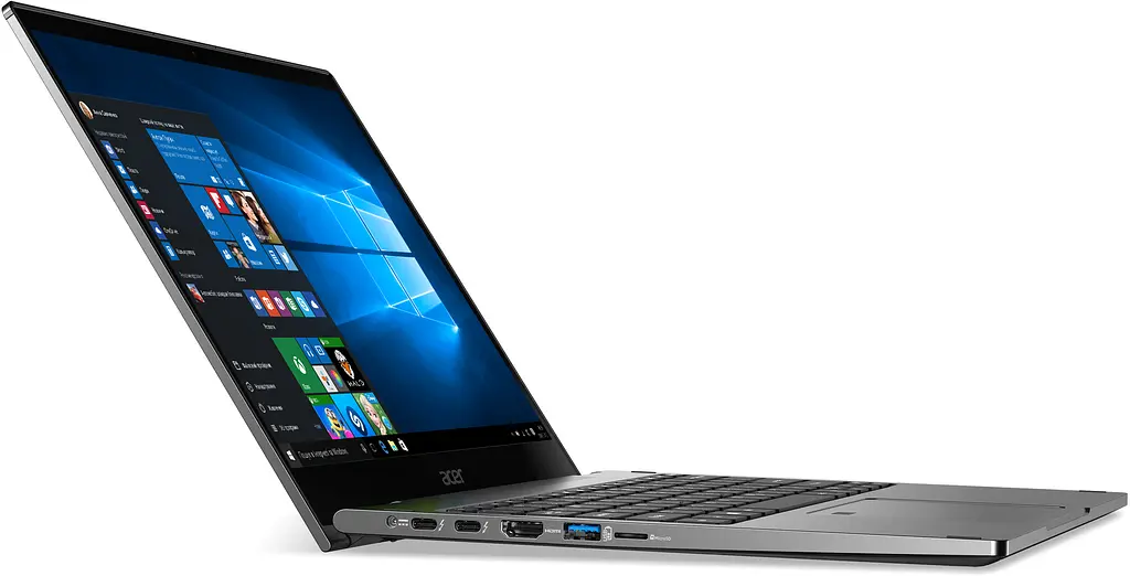 Ноутбук Acer Spin 5 SP513-54N-75ZE (NX.HQUEU.00C) Steel Gray (NX.HQUEU.00C) - фото 4