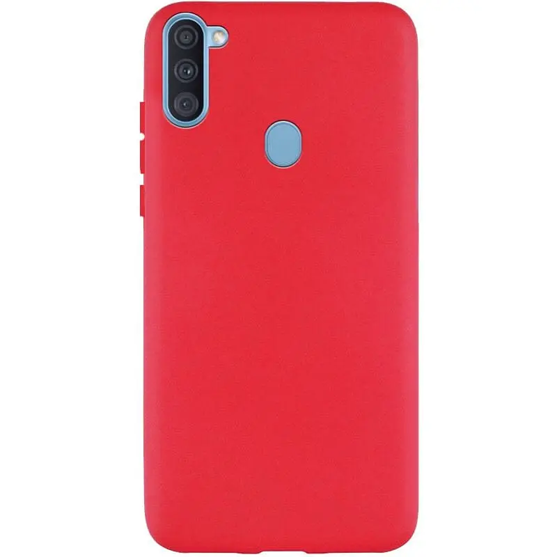Чехол-накладка Toto 1 mm Matt TPU Case Samsung Galaxy A11/M11 Red - фото 2