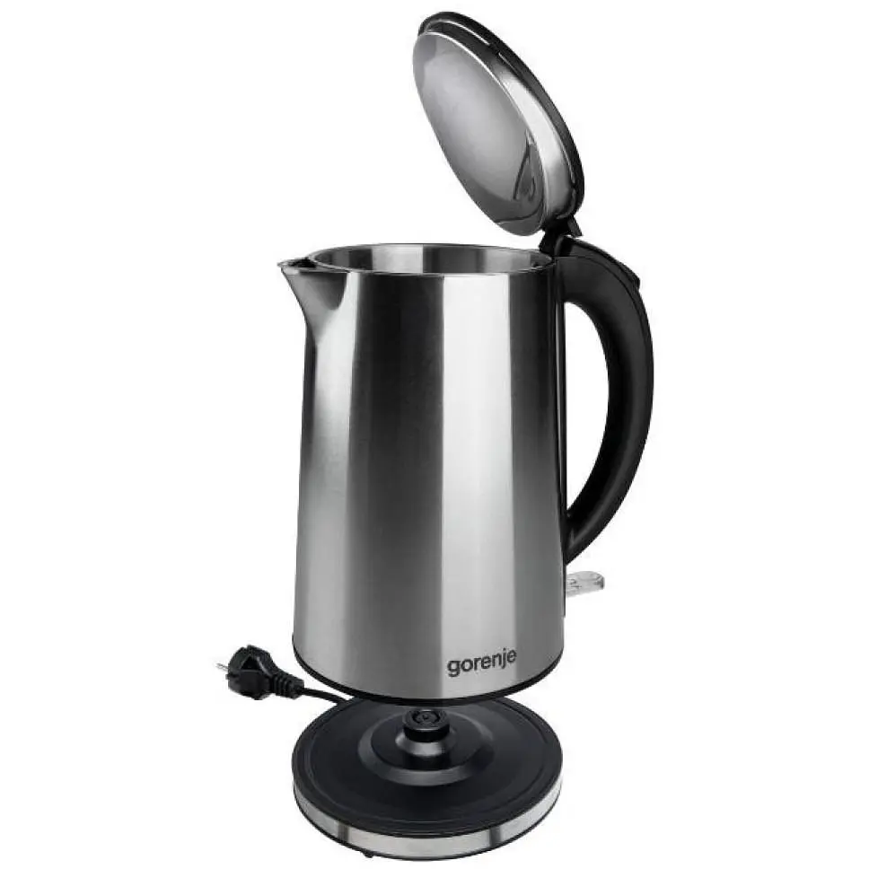 Электрочайник Gorenje K 15 DWS silver 1.5 л (00000024098) - фото 2