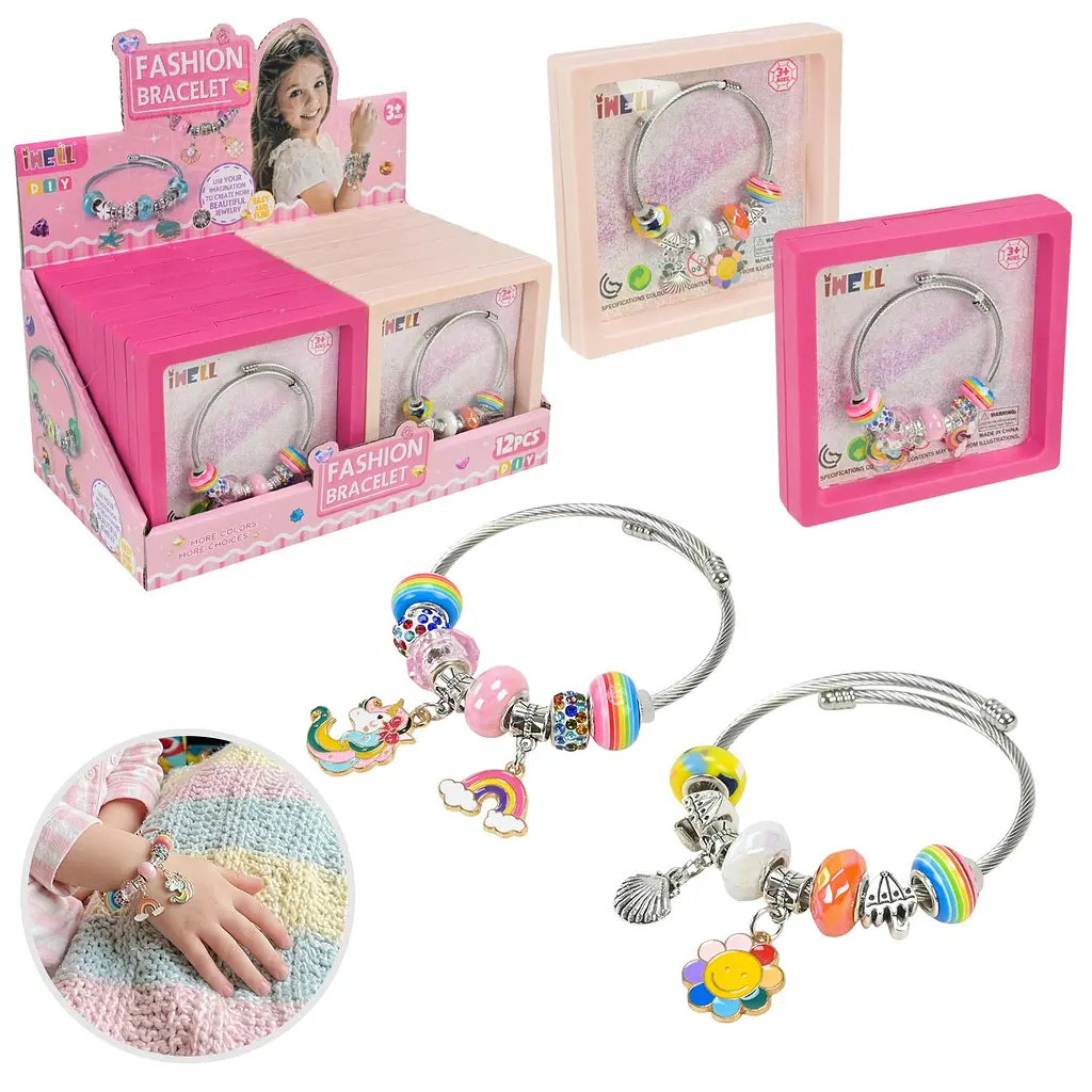 Творчий набір для створення браслетів Fashion Bracelet DIY (AWE13-3) в асортименті