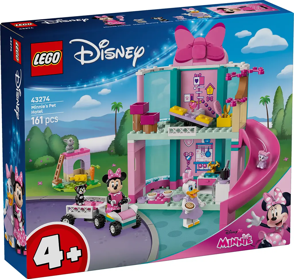 Конструктор LEGO Disney Classic Готель Мінні для домашніх улюбленців 161 деталь (43274) - фото 2