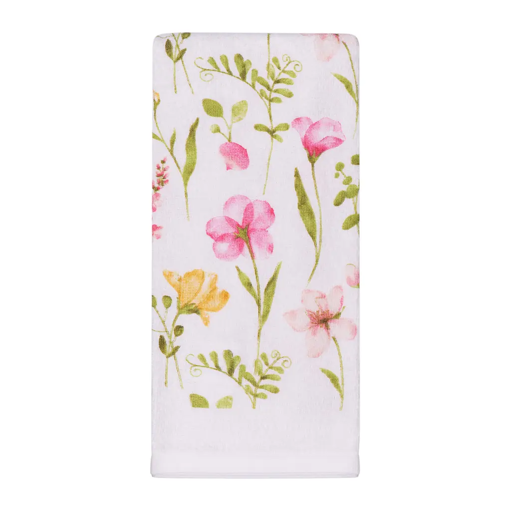 Набір рушничків Ardesto Spring flowers 38х63см, 2шт, 100% бавовна (ART3863FL) - фото 2