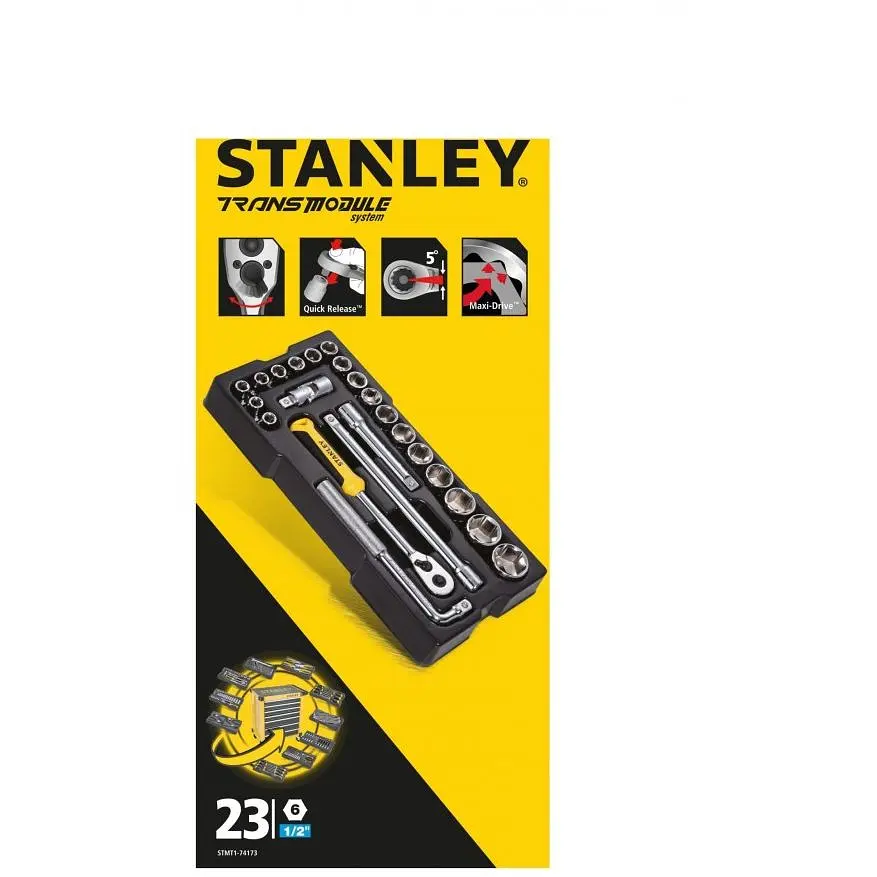 Набір инструментів Stanley 1/2" 23 предмета (STMT1-74173) - фото 3