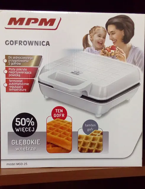 Вафельница MPM MGO-25 - фото 3