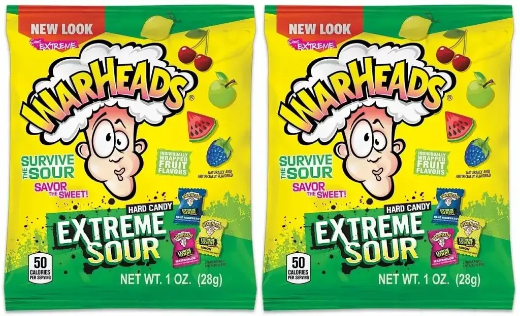 Льодяники Warheads Extreme Sour Hard Candy 28г - фото 7