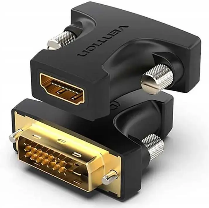 Переходник Vention HDMI - DVI Black (AILB0) - фото 2