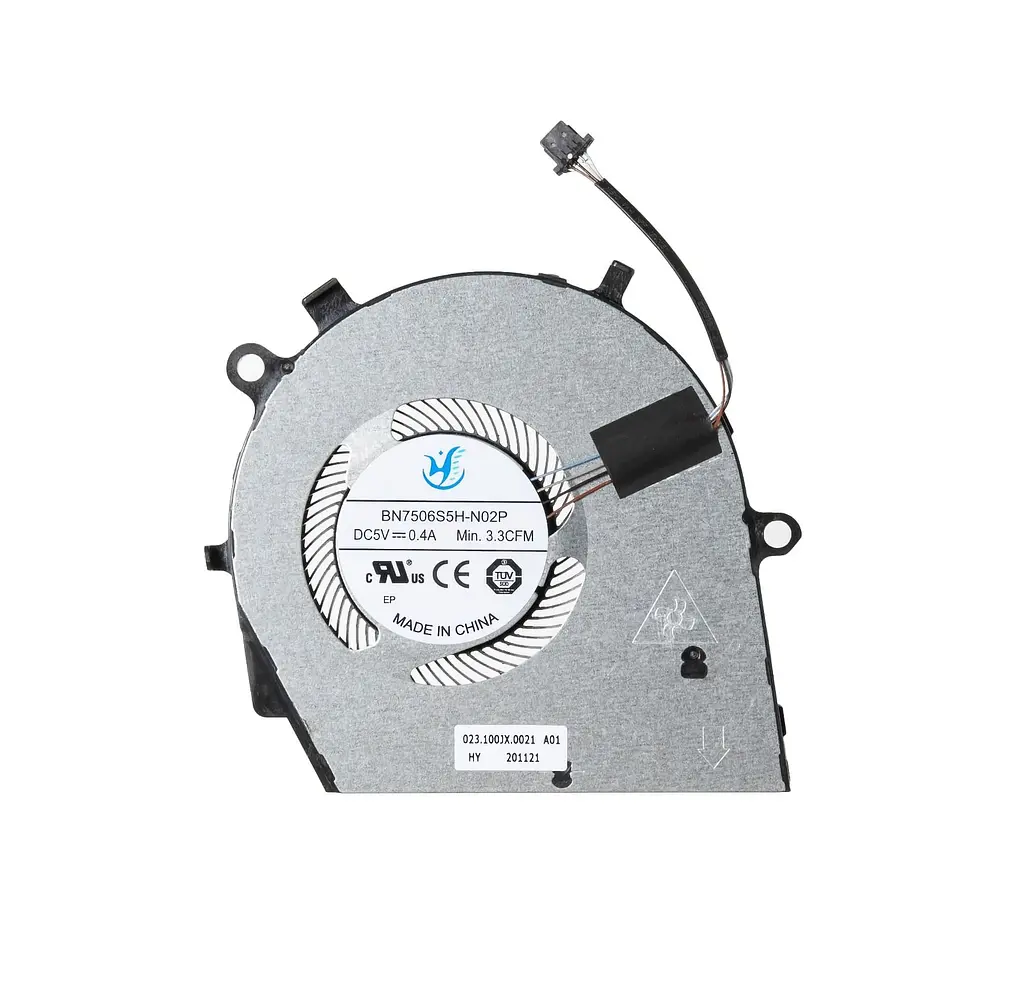 Вентилятор кулер для моделей ноутбука Dell Inspiron 7405, 5406, 5400, 5501, 5502, 5505, 5508, Vostro 5501, 5502, 5508, 5509, Latitude 3410, 3510 (PB7006S05LN2/0CHNHW) Dell, 5V, 4pin - фото 2