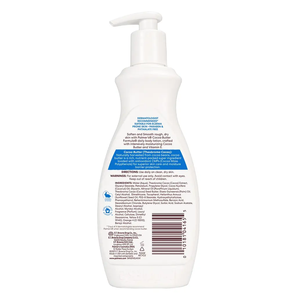 Лосьйон для тіла Palmer's Cocoa Butter з олією какао і вітаміном Е 400 мл - фото 6