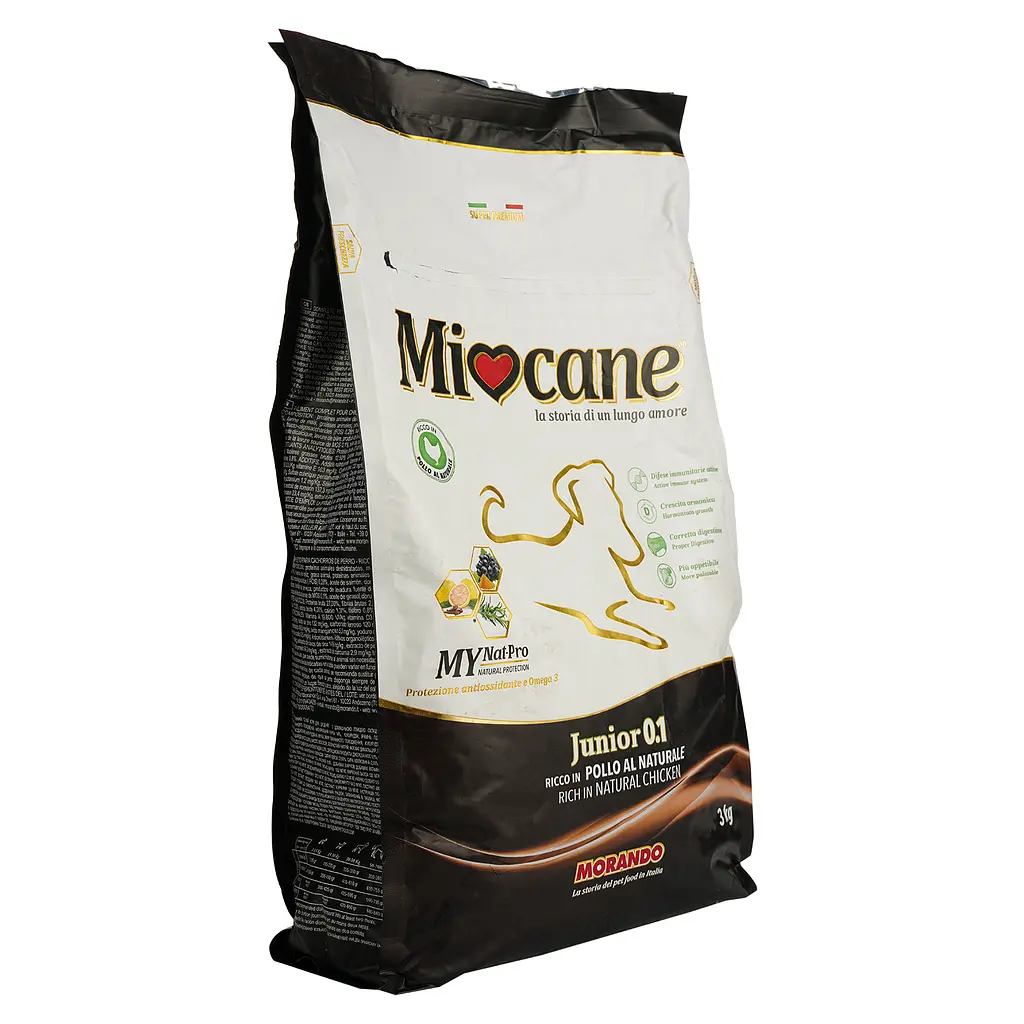 Сухий корм для цуценят Morando MioCane Junior, з натуральною куркою, 3 кг - фото 3