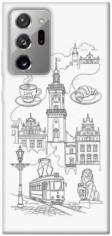 TPU чохол Demsky Lviv spirit для Samsung Galaxy Note 20 Ultra
