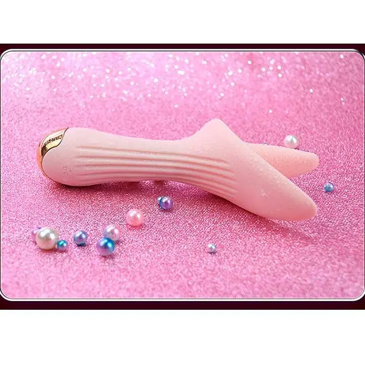 Вібратор язичок Flower Tongue USB Рожевий K000717 - фото 2