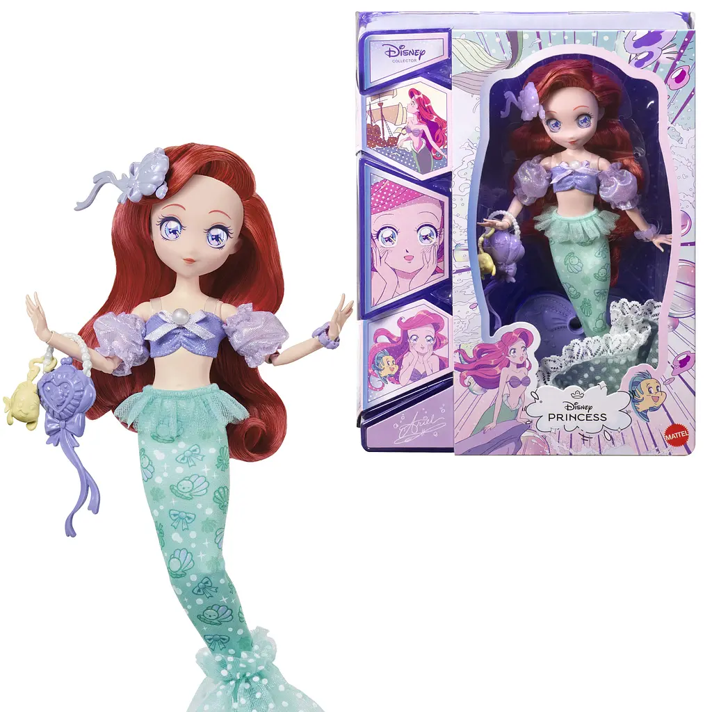 Лялька Disney Princess Аріель у стилі манґа (JLT60) - фото 7