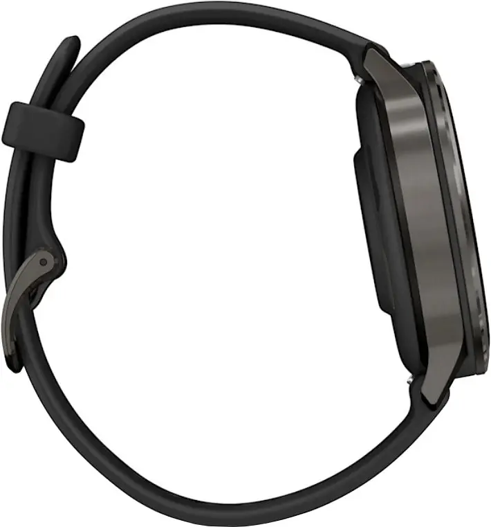 Смарт-часы Garmin Venu 4 41 mm Слатые с черным Silicone Band (010-03013-02) - фото 3