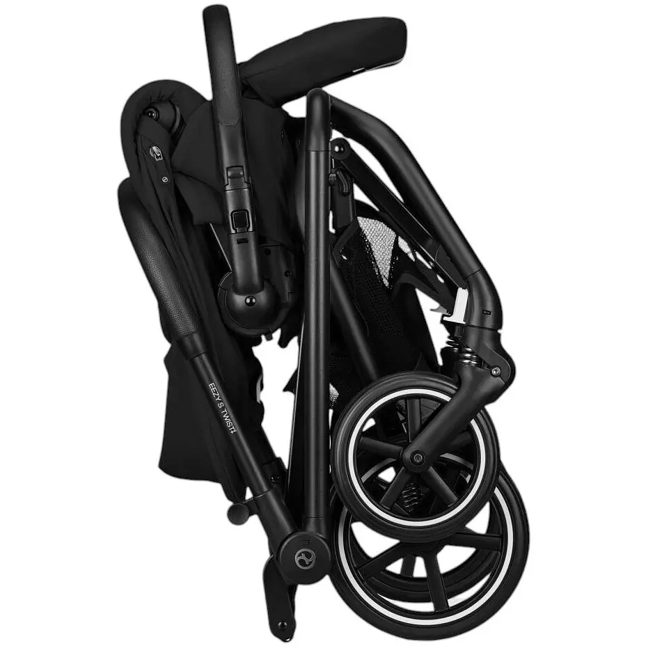 Візок Cybex Eezy S Twist+ 2 BLK Magic Black з бампером (526000843) - фото 8