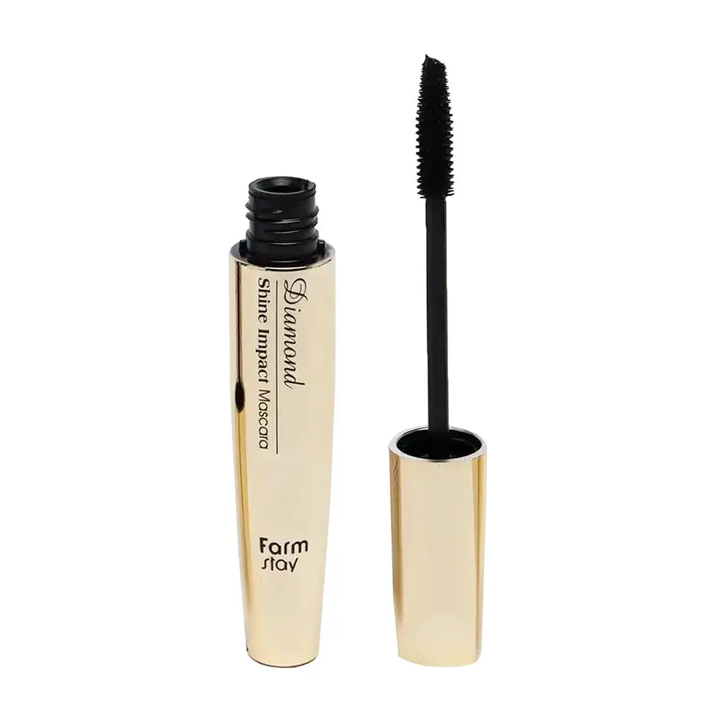 Туш для вій FarmStay Diamond Shine Impact Mascara ультра чорна 12 г - фото 2
