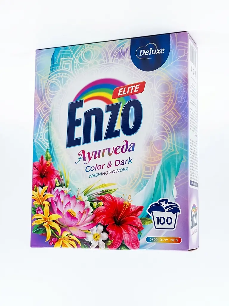 Порошок ENZO для кольорового та темного одягу 7.1кг