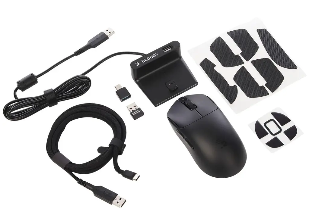 Миша Bloody R77 Ultra Dock Black (R77 Ultra Dock (Black)) - фото 9