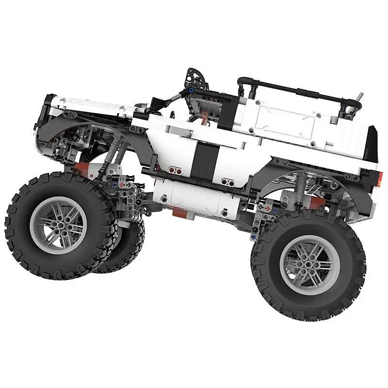 Конструктор Xiaomitu DIY 4WD APP Control Car Grey LKU4052CN 1000 деталей - фото 3