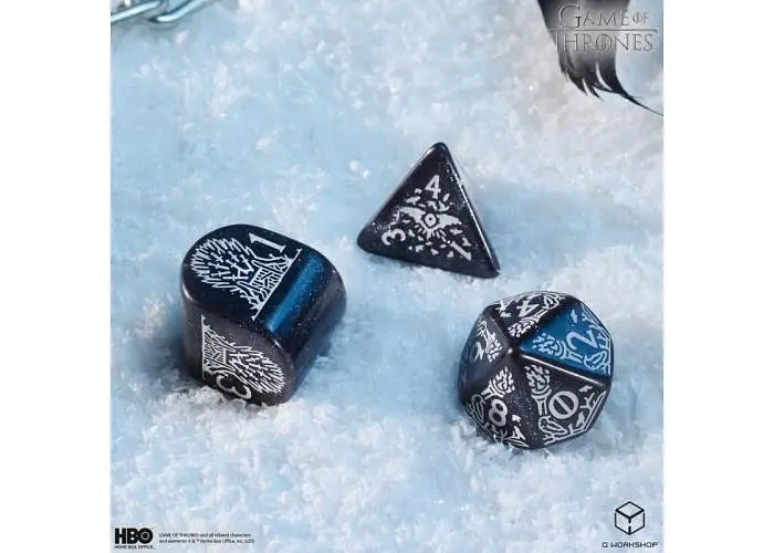 Набор кубиков Game of Thrones. Night's Watch Dice Set , 7 шт. (GOT/00190166/2025/5/A) - фото 8
