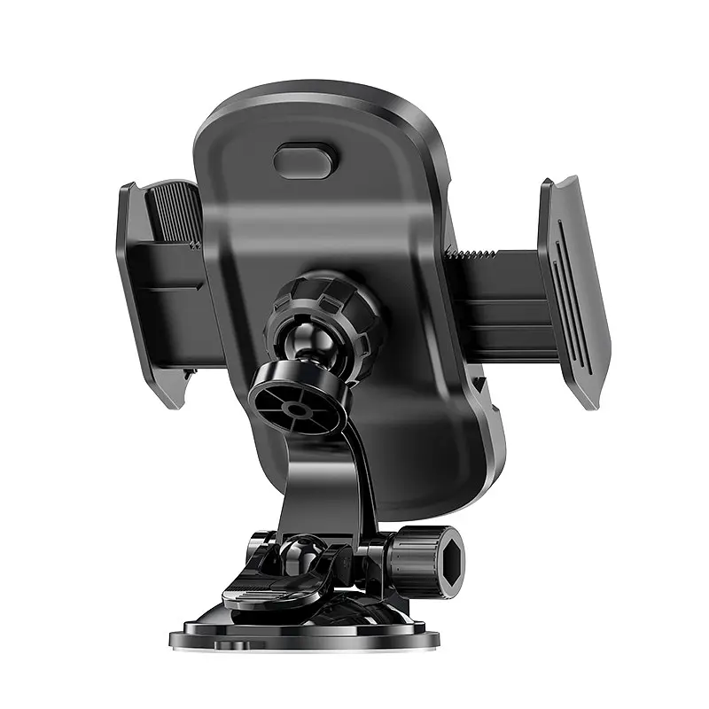 Автотримач для телефона Hoco CA82 Just fast suction cup car holder Чорний - фото 3