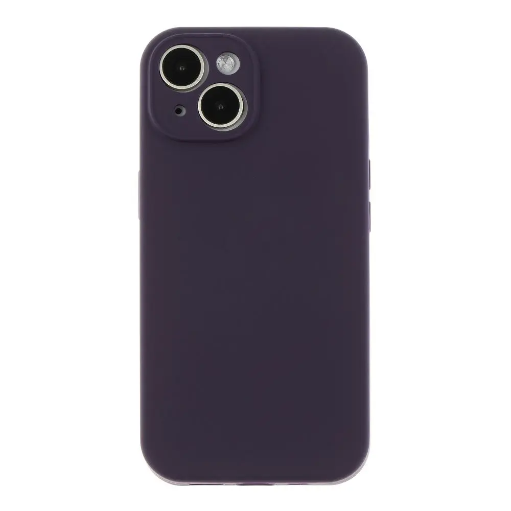Чохол із захистом камери Silicone Case Full Apple iPhone 15 Elderberry
