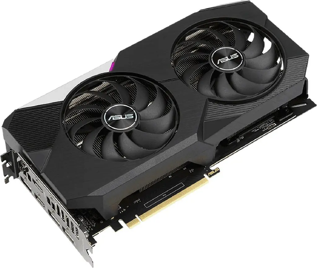Відеокарта ASUS RTX 3070 8Gb Dual OC LHR (DUAL-RTX3070-O8G-V2) (GDDR6, 256 bit, PCI-E v4.0 x16) Б/в - фото 2